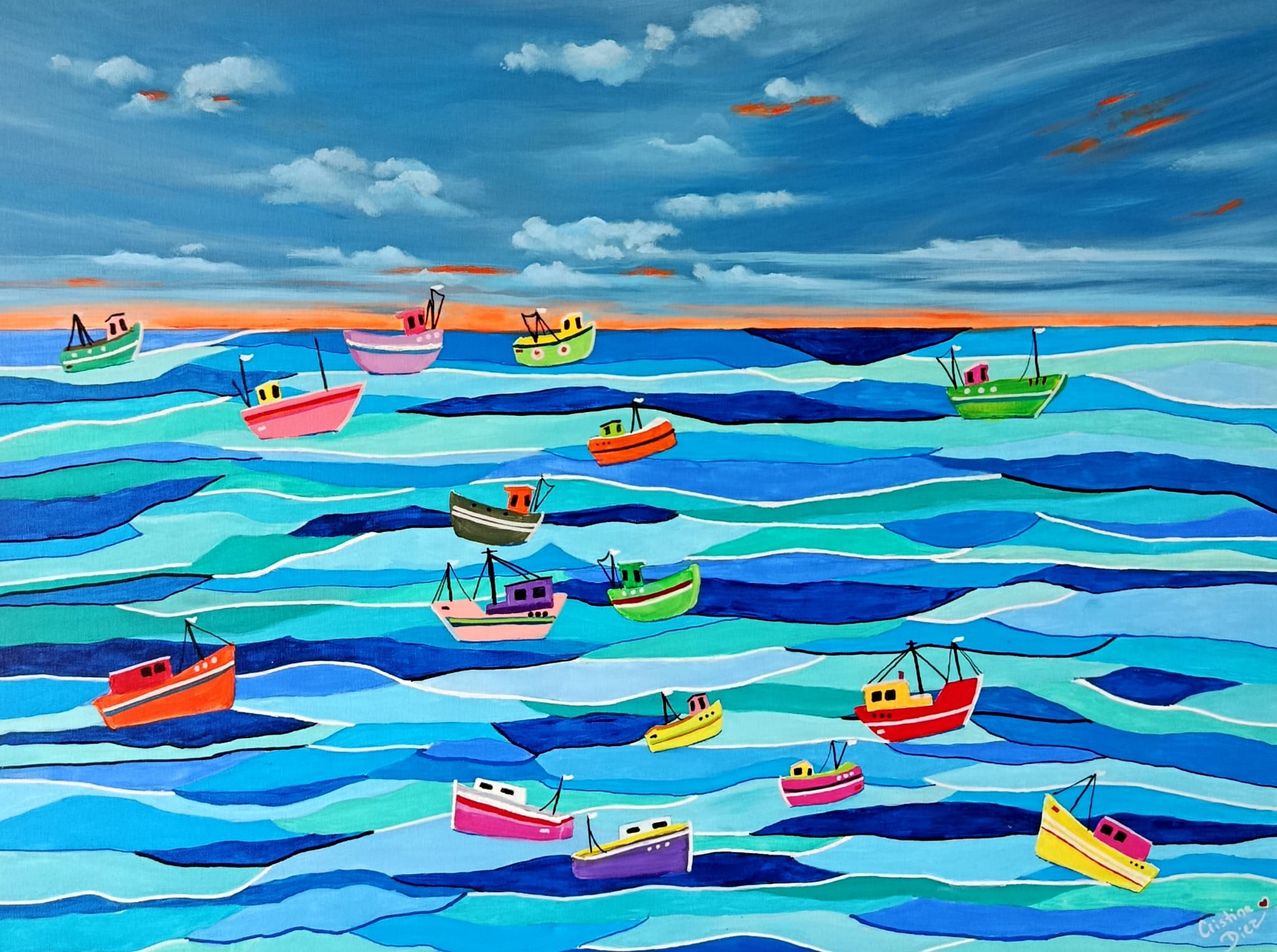 Imagen destacada del Evento Art al Casino – “Introspección acuática” de Cristina Díez